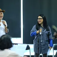 Beragam konsep akan disuguhkan Indosiar dalam malam puncak perayaan ulang tahun yang ke-22 tahun. Salah satu Diva Tanah Air akan berduet dengan penyanyi pendatang baru yang sedang jadi idola. (Adrian Putra/Bintang.com)