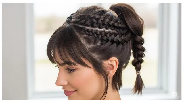 8 Potret Gaya Ponytail Lucu untuk Rambut Pendek, Tampil Stylish Tanpa Batas