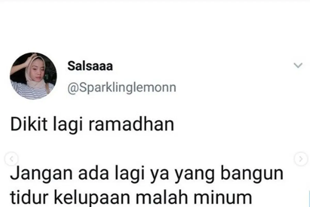 Ramadhan sebentar lagi