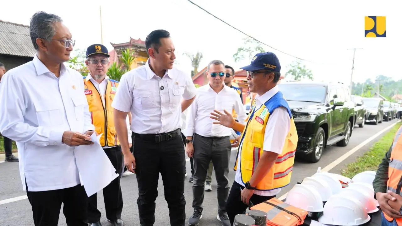 Menteri Koordinator Bidang Infrastruktur dan Pembangunan Kewilayahan (IPK) Agus Harimurti Yudhoyono (AHY)