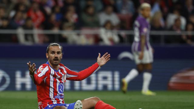 Pemain Atletico Madrid Antoine Griezmann