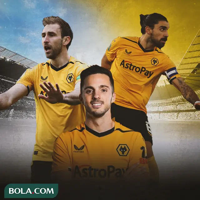 Wolverhampton - Pablo Sarabia, Ruben Neves, Craig Dawson