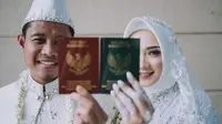 Momen Pernikahan Evan Dimas dan Dewi Zahra (Sumber: Instagram//rezaprabowophoto/