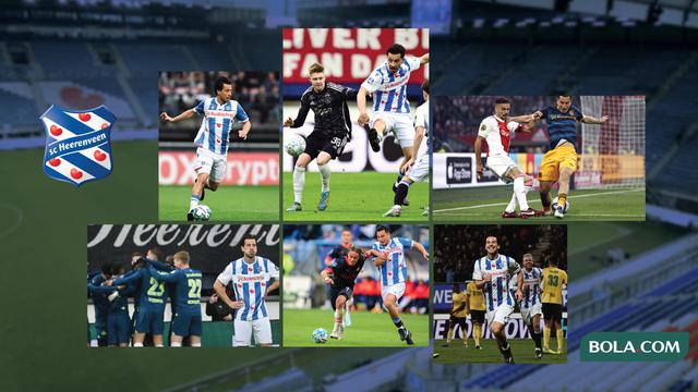 Kolase - Thom Haye dengan jersey SC Heerenveen