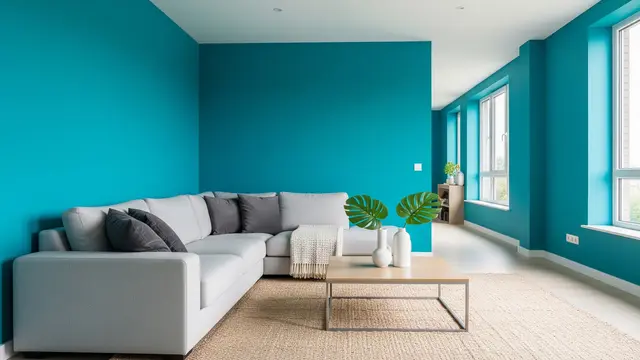 Warna Dinding Turquoise