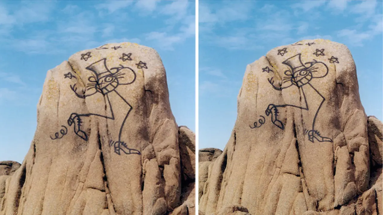 Aksi Vandalisme di Joshua Tree National Park
