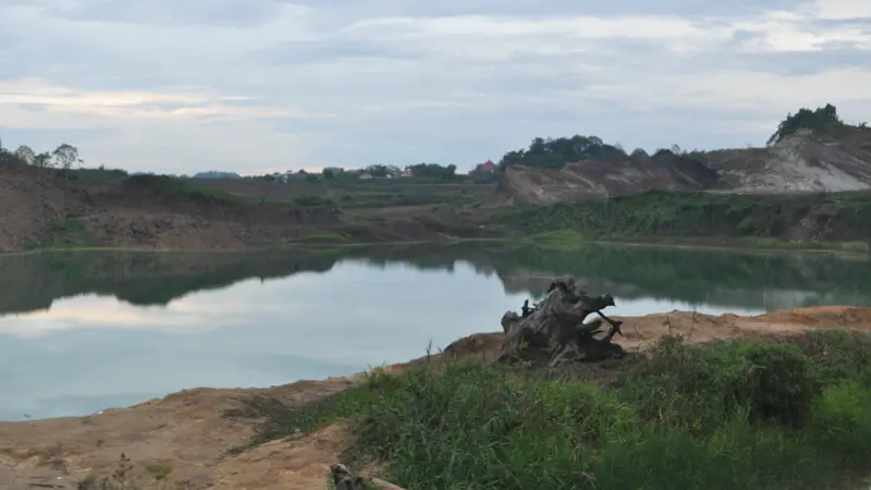 Galian bekas tambang di Samarinda