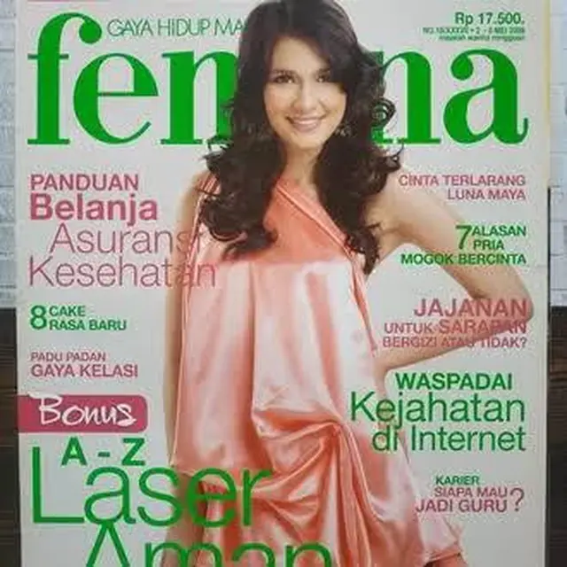 6 Foto Jadul Luna Maya saat Jadi Model Cover Majalah, Awal Merintis Karier