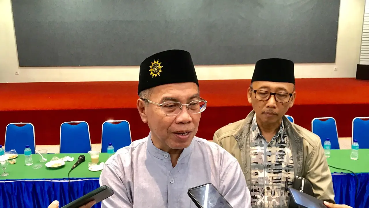 Ketua Pimpinan Wilayah Muhammadiyah (PWM) Jawa Timur Sukadiono. (Dian Kurniawan/Liputan6.com)