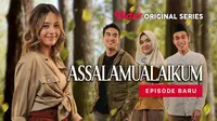 Anggika Bolsterli, Wafda Saifan, Rachel Amanda, dan Ibrahim Risyad dalam Vidio Original Series Assalamualaikum. (Dok. Vidio)