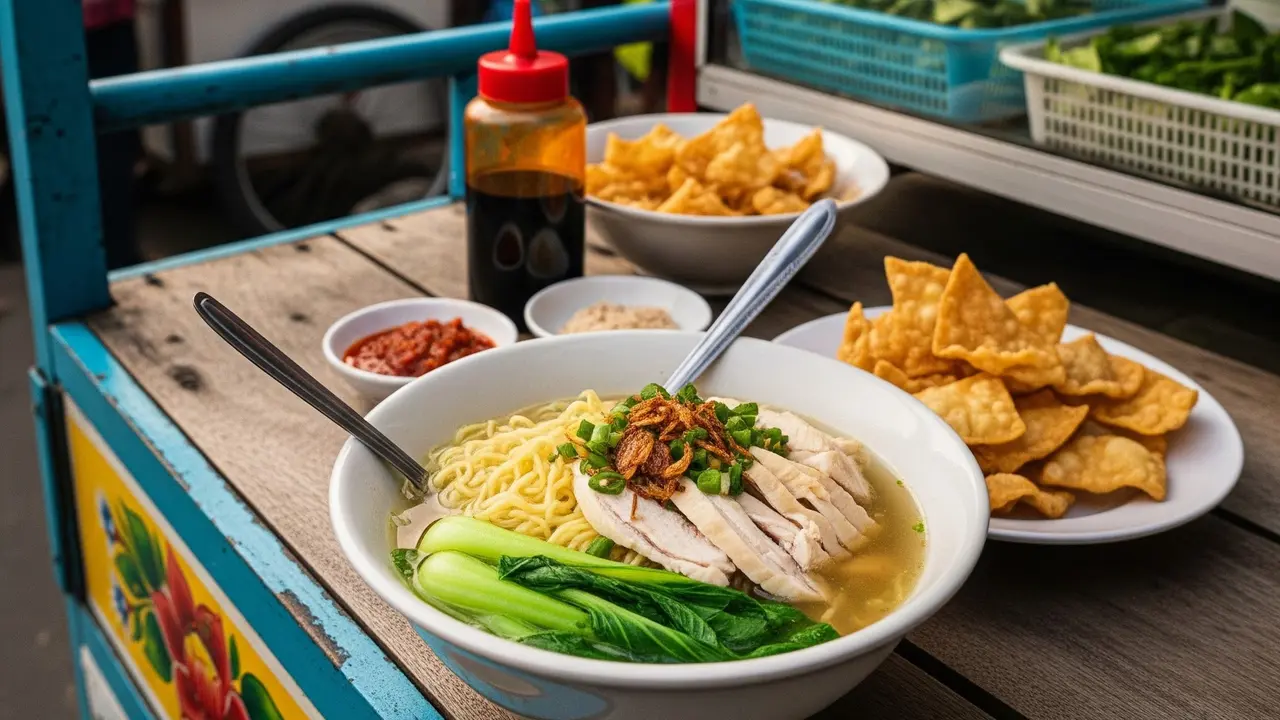 Cara Membuat Mie Ayam Kuah Gurih ala Gerobakan