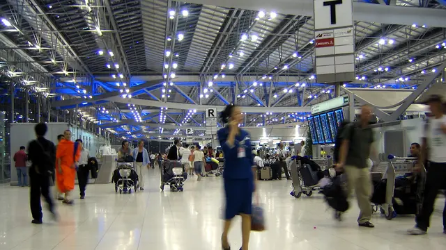 Bandara Suvarnabhumi Bangkok, Thailand (Wikimedia Commons)