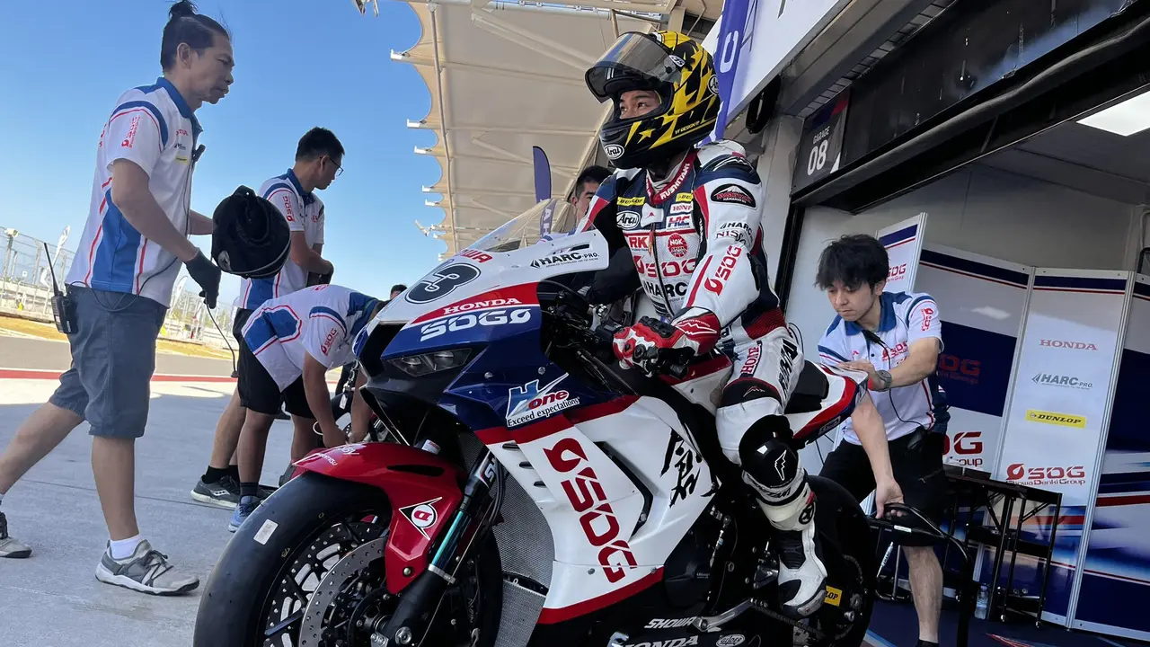 Foto: Momen Terakhir Haruki Noguchi Sebelum Kecelakaan Fatal di ARRC Mandalika 2023