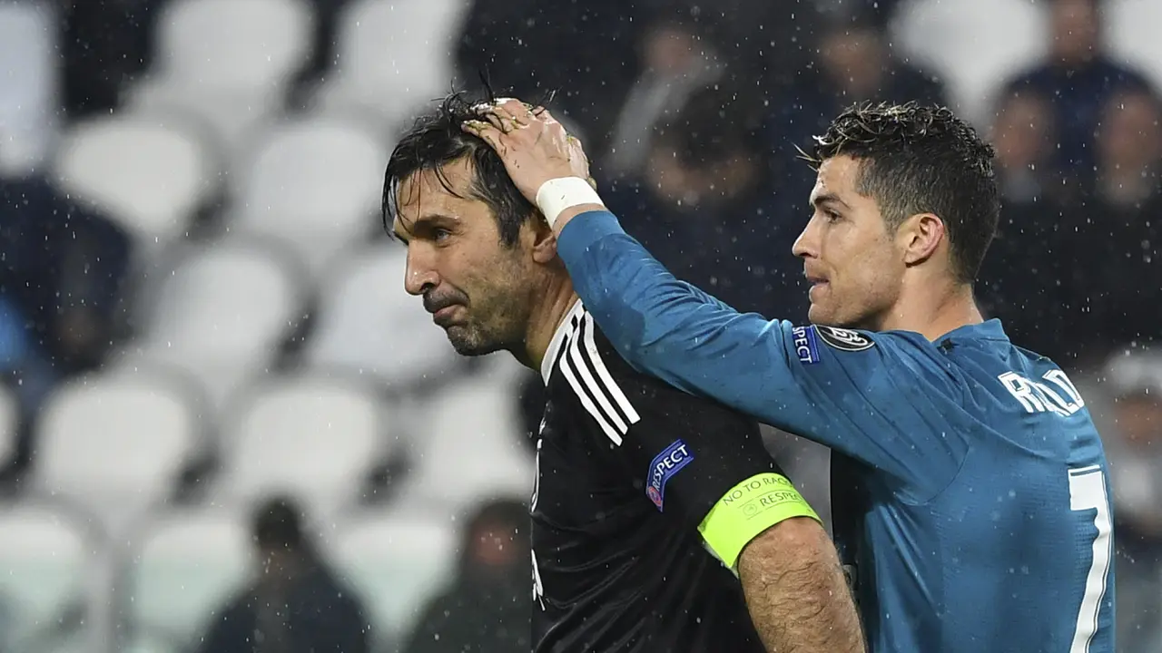 Cristiano Ronaldo, Gianluigi Buffon, Liga Champions