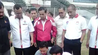 Menpora Imam Nahrawi Kunjungi Pelatnas Atletik (Achmad Yani Yustiawan/Liputan6.com)