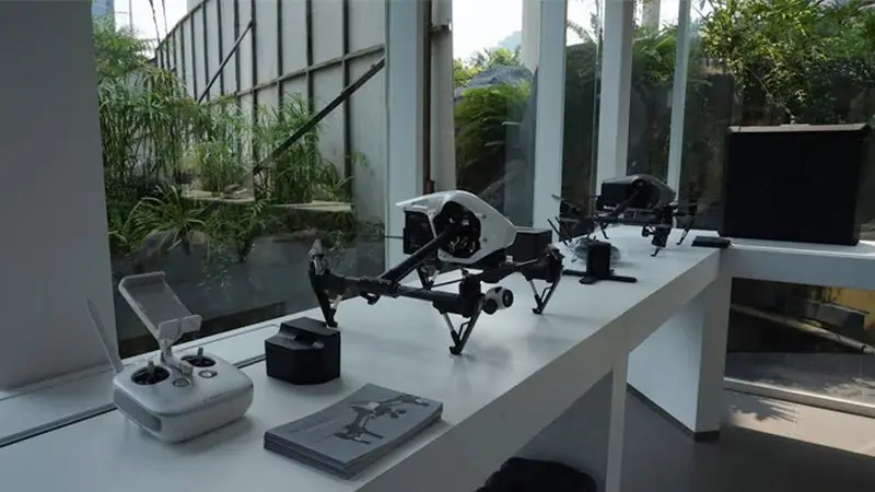 Toko drone DJi terbesar di Asia Tenggara dibuka di Mall Alam Sutera, Tangerang Selatan. 