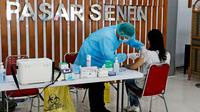 Mulai Jumat 15 Juli 2022 layanan vaksin kembali tersedia di Stasiun Gambir dan Pasar Senen dengan jam operasional mulai pukul 08.00 s.d 12.00 WIB. (Dok. KAI)