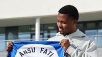 Ansu Fati diperkenalkan sebagai pemain baru Brighton pada musim 2023/2024. (Instagram Brighton)