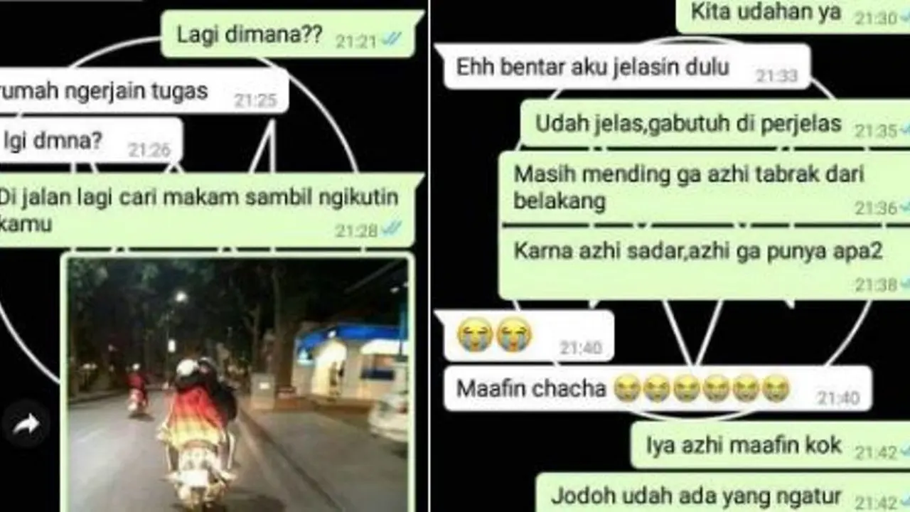 [Bintang] Ngaku Lagi di Rumah Ngerjain Tugas, Cowok Ini Memergoki Pacarnya Selingkuh