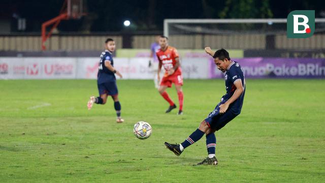 Foto: Lawan 10 Pemain Bali United, Arema FC Tumbang di BRI Liga 1