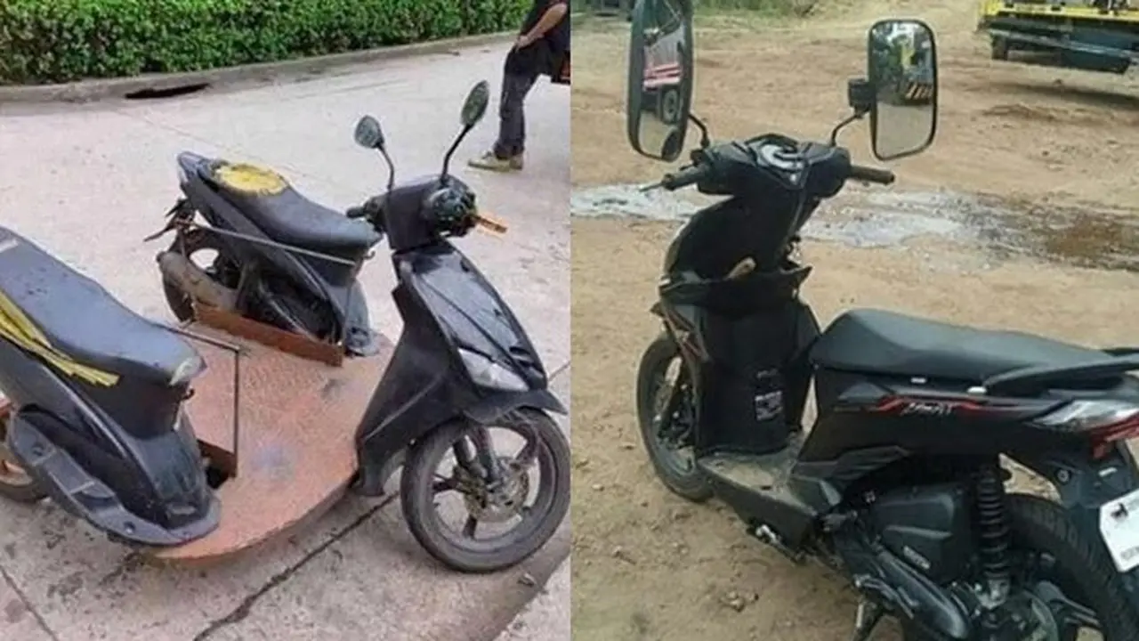 Kelewat Unik, 6 Modifikasi Motor Ini Bikin Gagal Paham