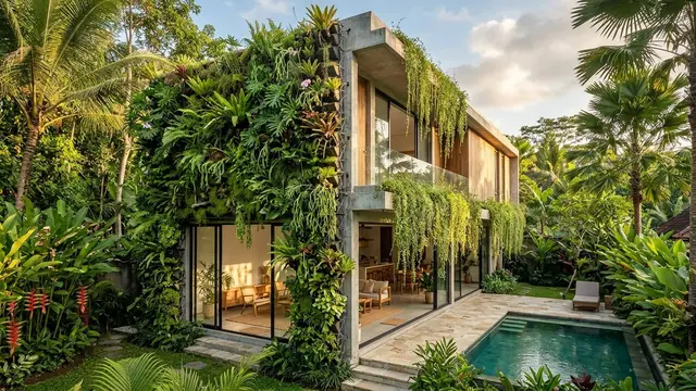 Desain Rumah dengan Secondary Skin untuk Mengurangi Panas Matahari Sore