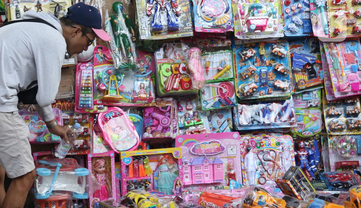  FOTO Mainan  Asal China di Indonesia Tak Terdampak Virus 