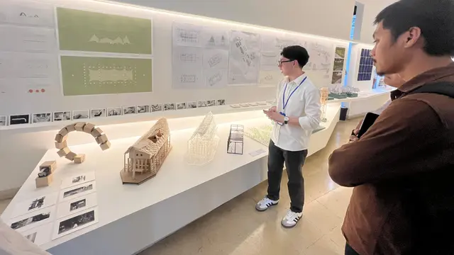Melihat Pameran Arsitektur Karya Mahasiswa di Tangerang yang Terinspirasi dari Toraja dan Anatomi Manusia