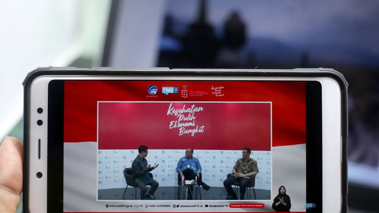 Dialog Produktif bertema Hibah Pariwisata Percepat Pemulihan Pariwisata Nasional. Dok