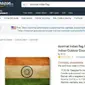 Keset bergambar Bendera India yang sempat dijual di Amazon.ca (Amazon.ca)