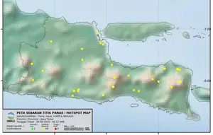 Tiga Titik Panas Terdeteksi, Banyuwangi Waspada Kebakaran Hutan