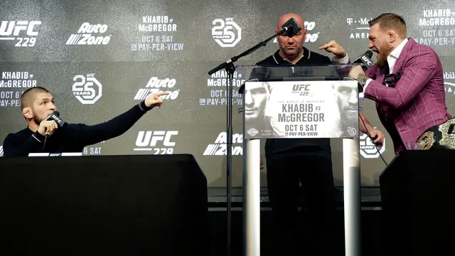 Khabib Nurmagomedov dan Conor McGregor