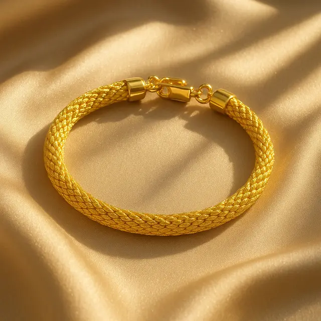 Model Gelang Emas Tali 10 Gram