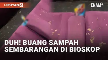 Video yang viral berikut ini perlu menjadi pelajaran bagi semuanya. Seorang wanita dibuat terkejut dan heran dengan tingkah laku penonton bioskop. Ia mendapati sampah kuaci berserakan di bangku dan lantai pasca film berakhir.