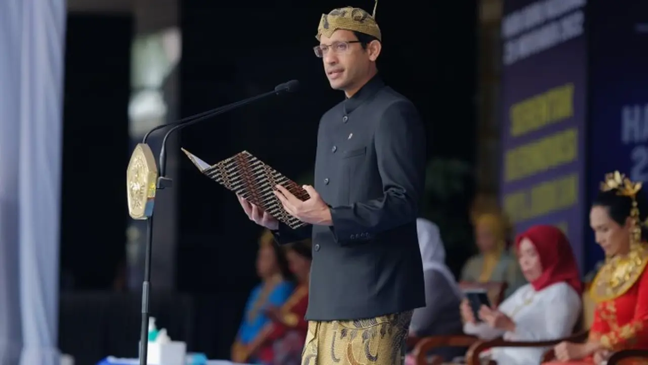Menteri Pendidikan, Kebudayaan, Riset, dan Teknologi RI Nadiem Makarim