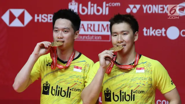 Kevin Sanjaya Sukamuljo dan Marcus Fernaldi Gideon