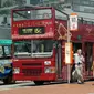 (Foto: christels/Pixabay) Ilustrasi bus tingkat di Hong Kong.