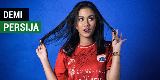 VIDEO: Suroya, Jak Angel yang Rela Putus dari Pacar Demi Persija