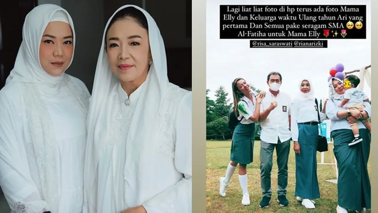 Ibunda Risa Saraswati Meninggal Dunia dalam Keadaan Tidur, Ini 6 Potret Kenangannya