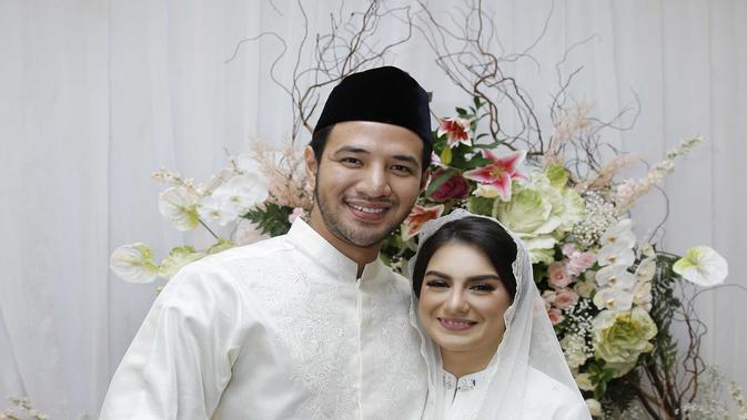 FOTO Pernikahan  Ammar  Zoni  dan Irish Bella Penuh Bahagia 