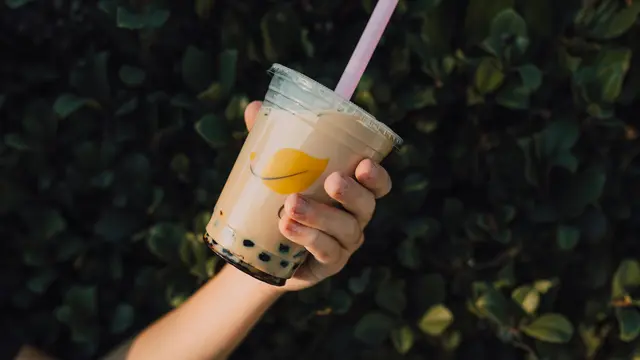Kopi Susu Aren + Boba