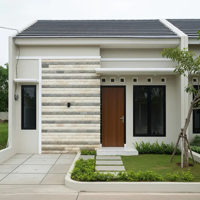 Rumah Tipe 36 Sederhana Tapi Tampak Mewah
