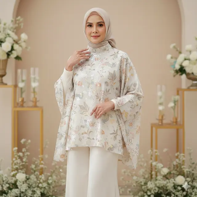 Model Atasan Batik Elegan untuk Kondangan
