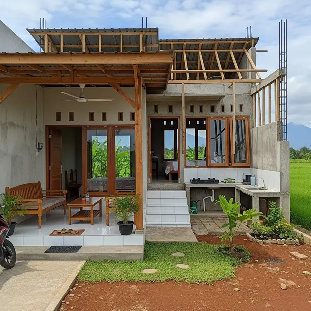 Rumah Sederhana yang Bisa Dibangun Bertahap