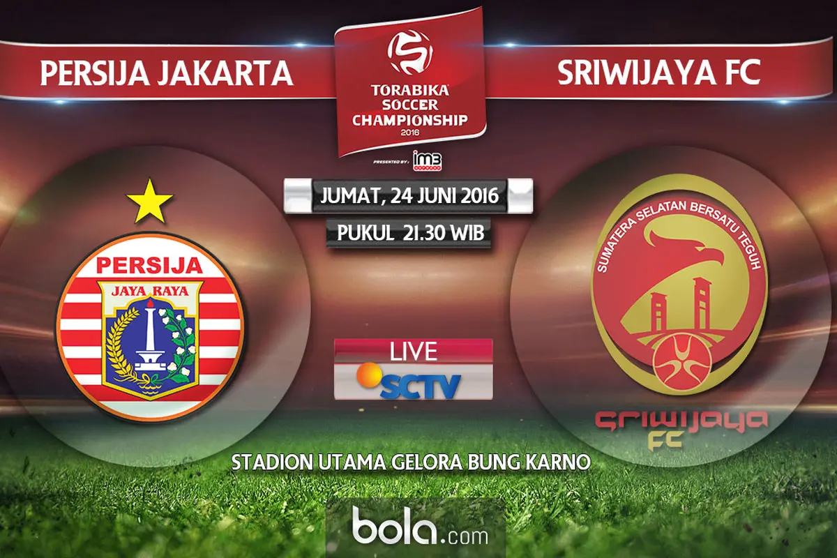 Persija Jakarta vs Sriwijaya FC