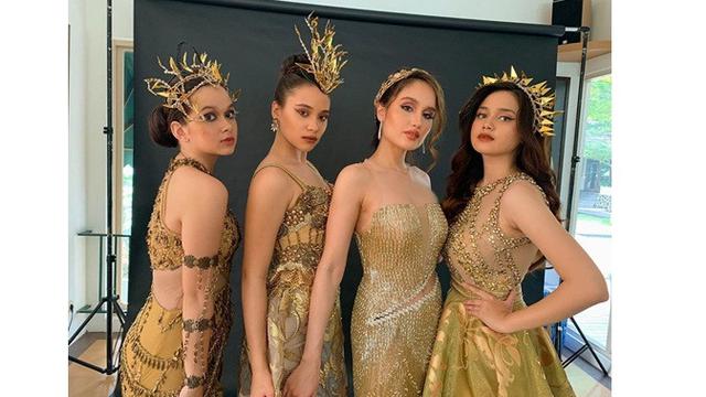 6 Gaya Cinta Laura dan Tiga Artis Lain Pemotretan Tema Empowered Women, Memesona