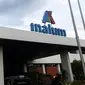 Kantor Pusat PT Indonesia Asahan Alumunium (Inalum) di Kuala Tanjung Sumatera Utara. (Ilyas/Liputan6.com)