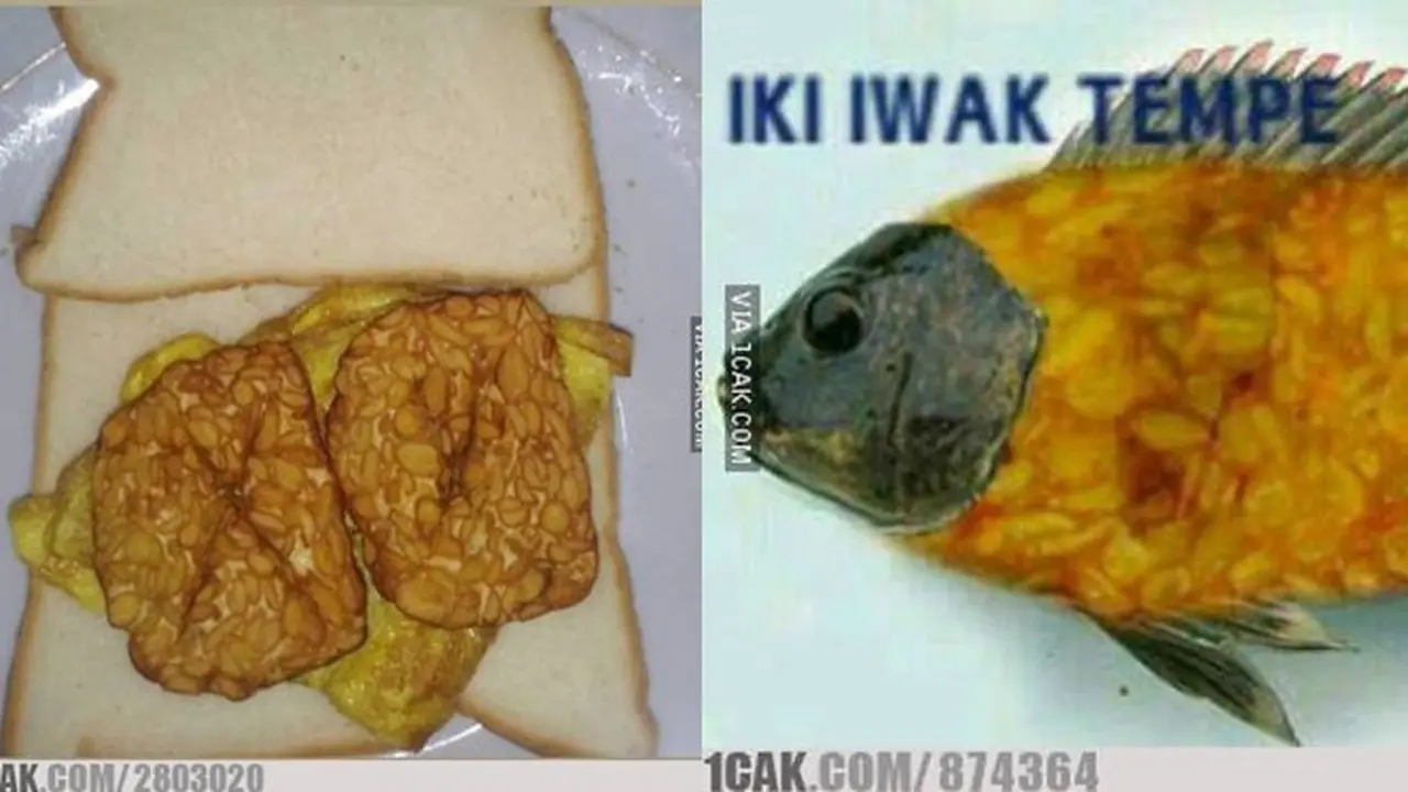 6 Cara Nyeleneh Makan Tempe Ini Bikin Geleng Kepala