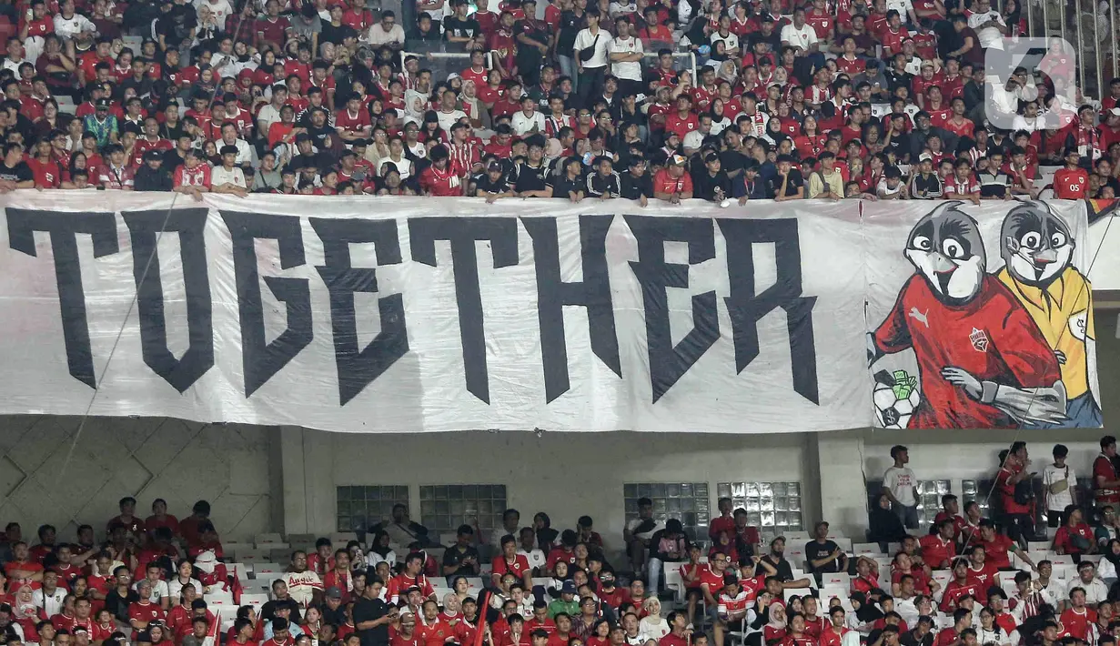 Laga Indonesia menjamu Bahrain menjadi penting karena kedua timnas sama-sama mengoleksi 6 poin dengan selisih gol minus 7. (Liputan6.com/Angga Yuniar)