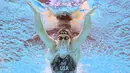 Perenang Amerika Serikat, Lilly King, saat beraksi pada ajang World Aquatics Championships di Budapest, Hungaria, Rabu (22/6/2022). (AFP/François-Xavier Marit)